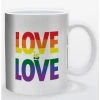 Boxlunch Love Is Love Rainbow Mug