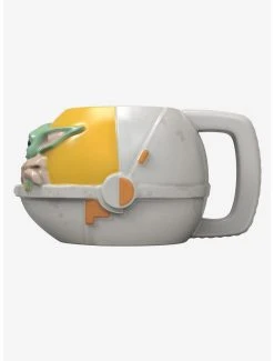 Boxlunch Star Wars The Mandalorian The Child In Pram Figural Mug -Boxlunch Store 13230373 av2