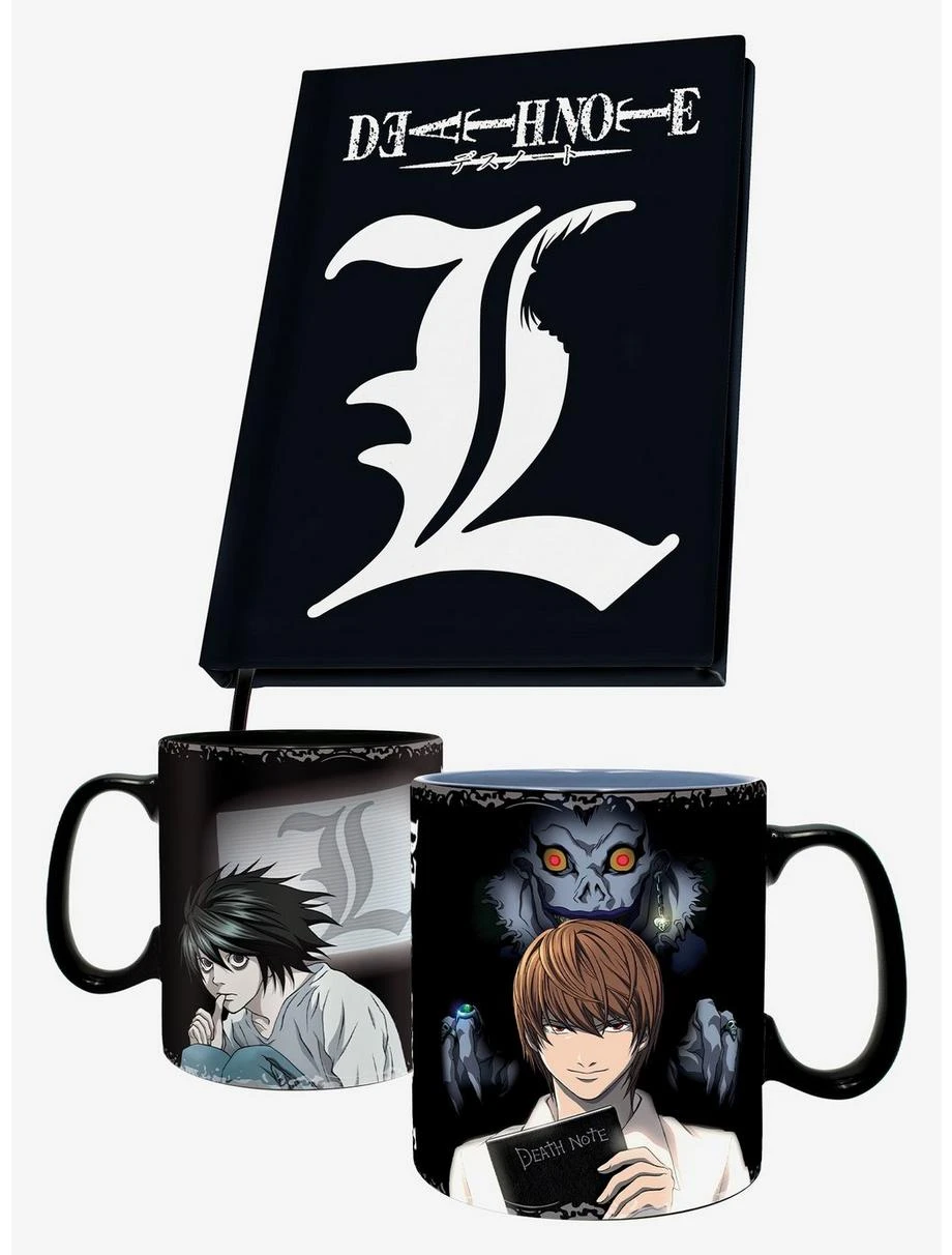 Boxlunch Death Note Mug And Journal Set 1 Boxlunch Death Note Mug And Journal Set