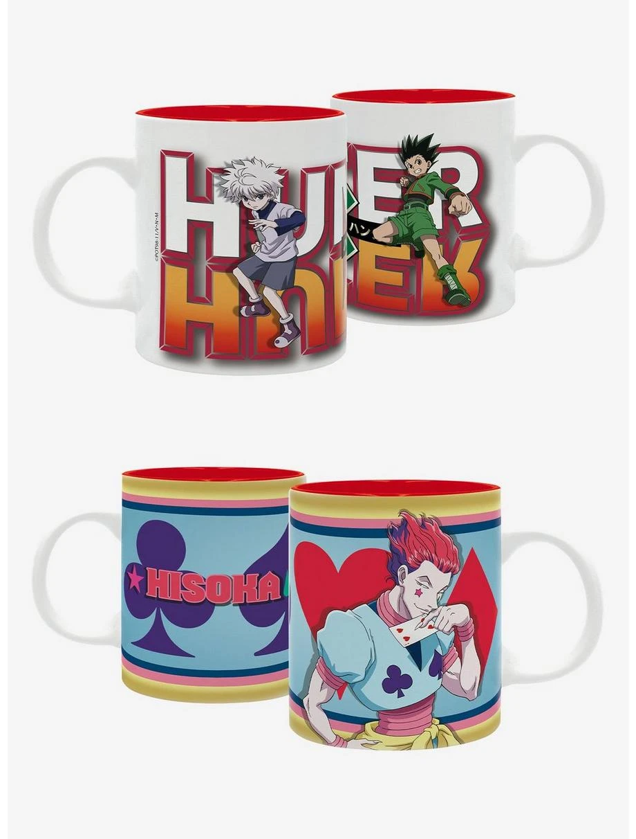 Boxlunch Hunter X Hunter 11 Oz Mug 2 Pack 1 Boxlunch Hunter X Hunter 11 Oz Mug 2 Pack