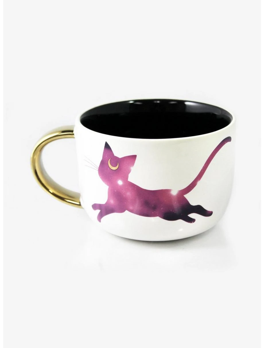 Boxlunch Sailor Moon Luna Silhouette Mug 1 Boxlunch Sailor Moon Luna Silhouette Mug