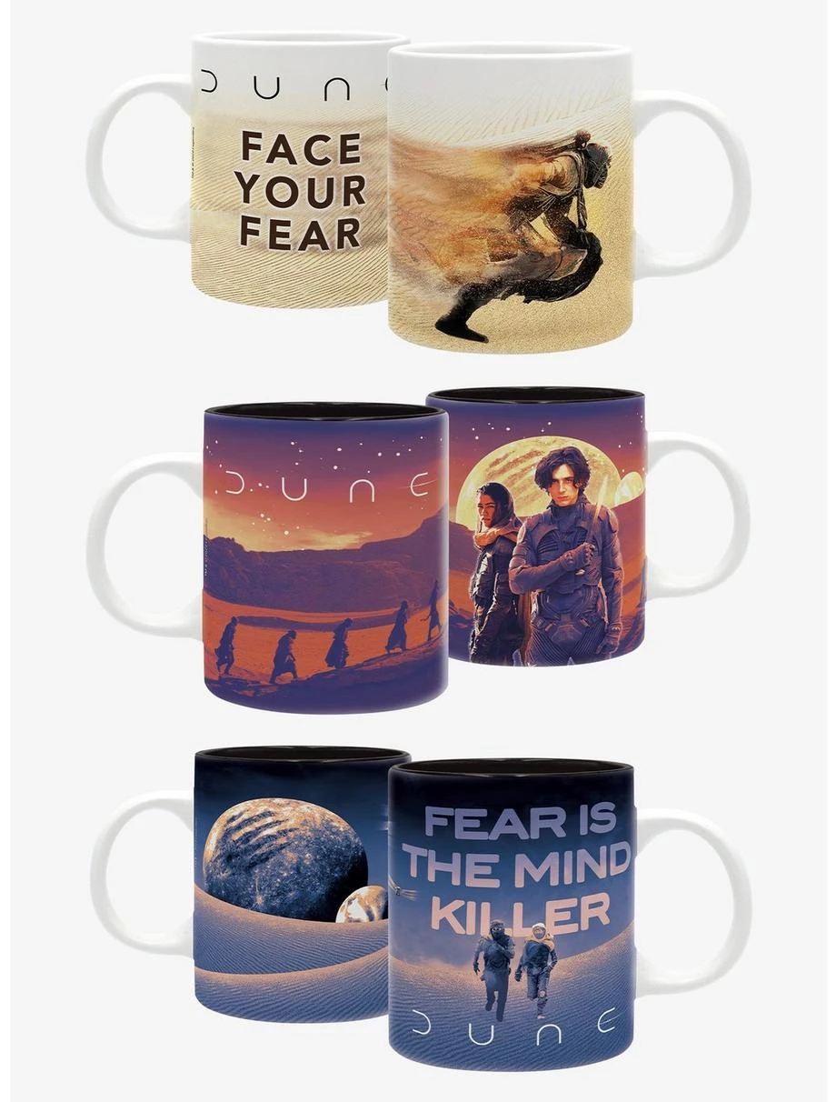 Boxlunch Dune 3 Pc Mug Set 1 Boxlunch Dune 3 Pc Mug Set