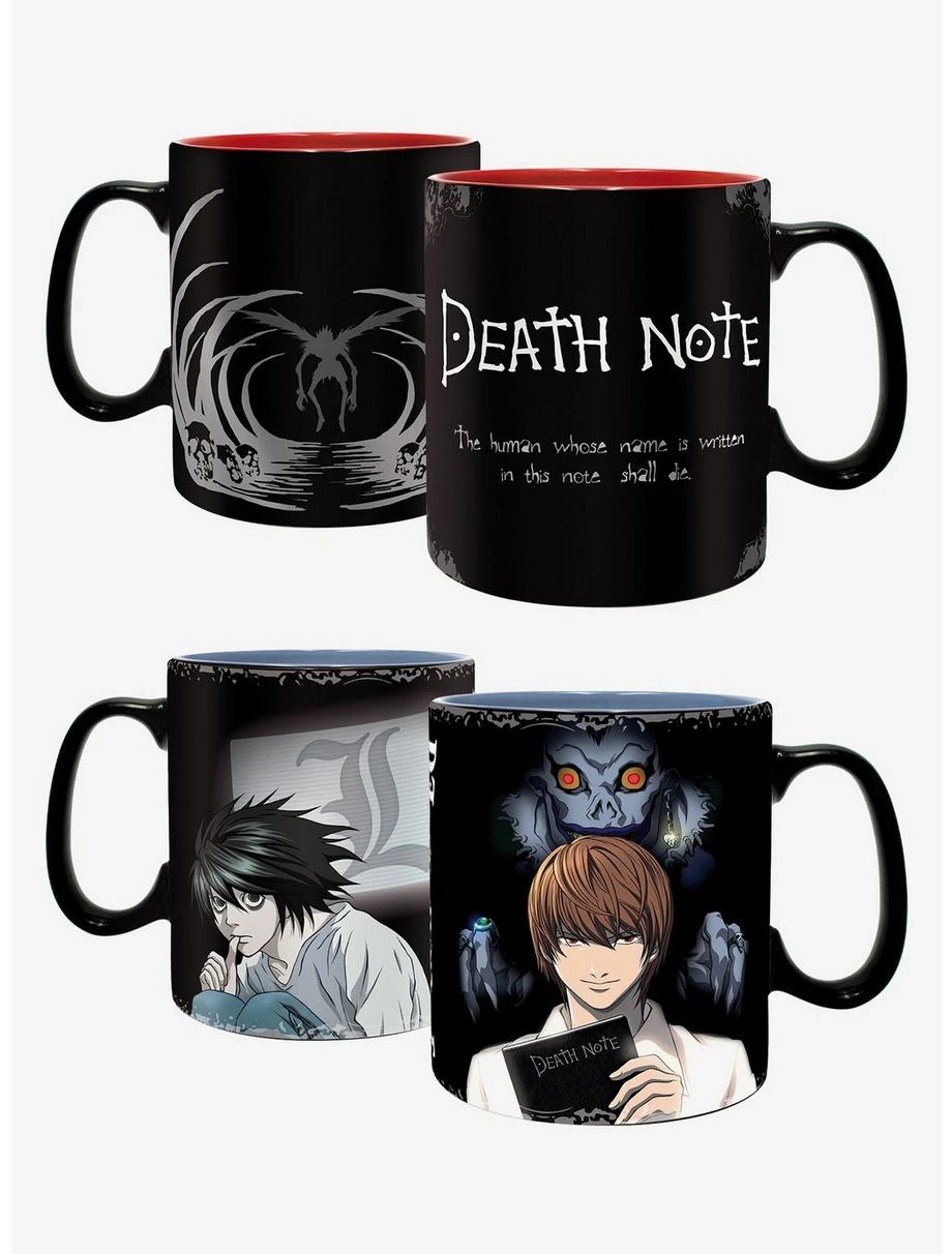 Boxlunch Death Note Twin Pack Mugs 2 Boxlunch Death Note Twin Pack Mugs - Image 2