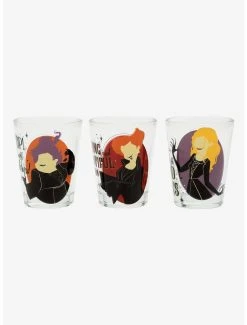 Boxlunch Disney Hocus Pocus Sanderson Sisters Mini Glass Set