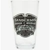 Disney Hocus Pocus Sanderson Museum Of Witchcraft Pint Glass - BoxLunch Exclusive