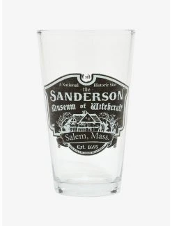 Disney Hocus Pocus Sanderson Museum Of Witchcraft Pint Glass - BoxLunch Exclusive