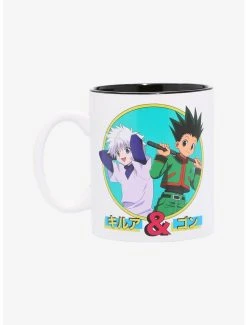 Alternative view of Boxlunch Hunter X Hunter Killua & Gon Character Portraits Mug