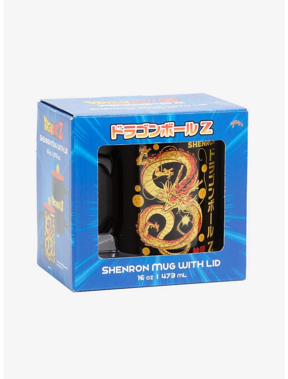 Boxlunch Dragon Ball Z Shenron Mug With Lid 4 Boxlunch Dragon Ball Z Shenron Mug With Lid - Image 4