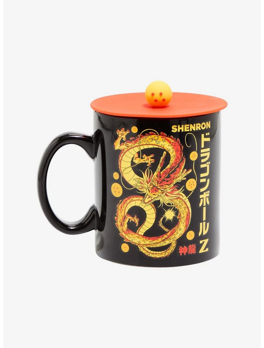 Boxlunch Dragon Ball Z Shenron Mug With Lid 1 Boxlunch Dragon Ball Z Shenron Mug With Lid