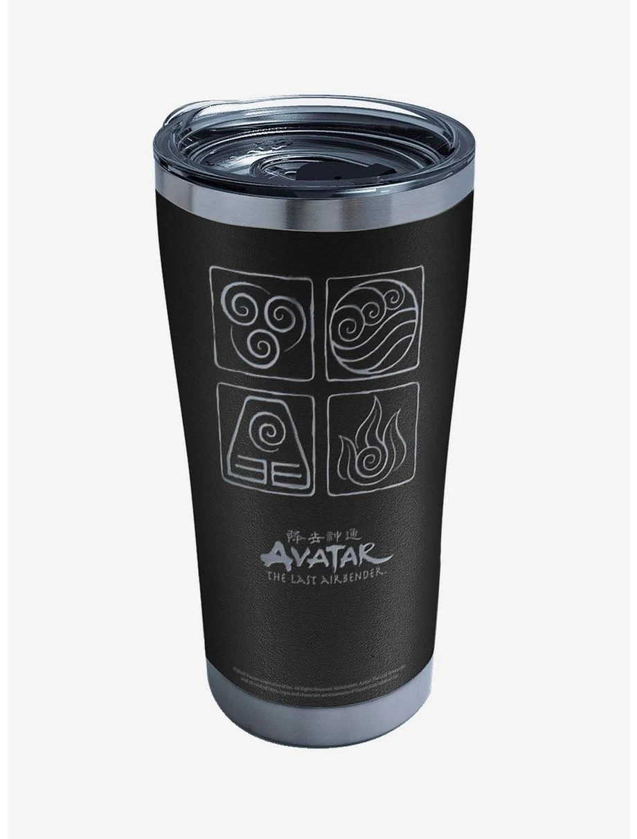 Boxlunch Avatar: The Last Airbender Elements 20oz Stainless Steel Travel Mug