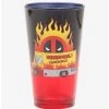 Boxlunch Marvel Deadpool Chimichanga Food Truck Pint Glass
