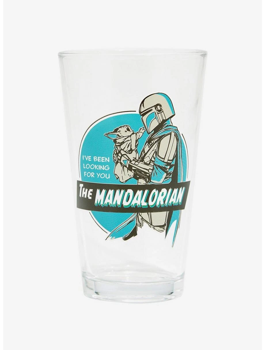 Boxlunch Star Wars The Mandalorian The Child I've Been Looking For You Pint Glass 1 Boxlunch Star Wars The Mandalorian The Child I've Been Looking For You Pint Glass
