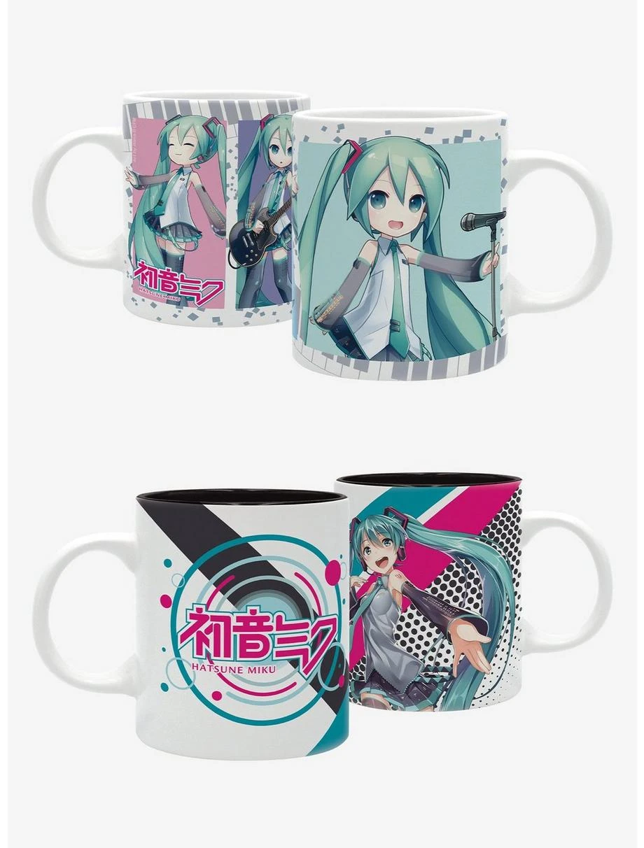 Boxlunch Hatsune Miku Mug Twin Pack 1 Boxlunch Hatsune Miku Mug Twin Pack