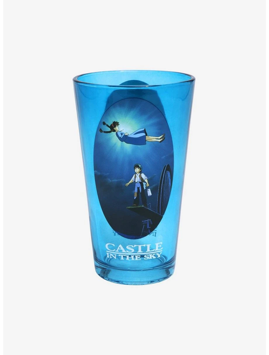 Her Universe Studio Ghibli Castle In The Sky Oval Portrait Pint Glass - BoxLunch Exclusive
