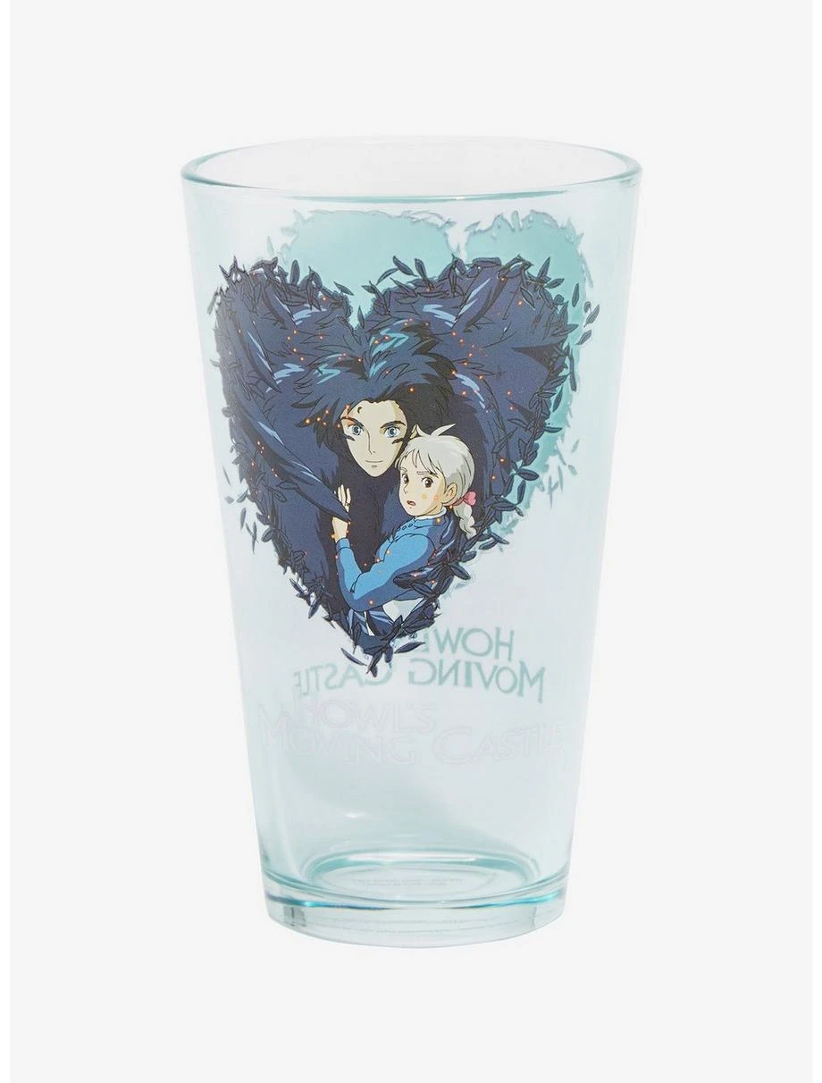 Studio Ghibli Howl's Moving Castle Heart Frame Pint Glass - BoxLunch Exclusive - Image 2