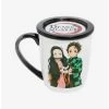 Boxlunch Demon Slayer: Kimetsu No Yaiba Kamado Siblings Mug With Lid