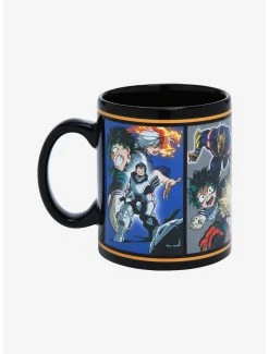 Boxlunch My Hero Academia Group Panels Mug