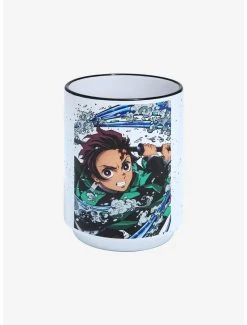 Boxlunch Demon Slayer: Kimetsu No Yaiba Tanjiro Kamado Water Breathing Teacup