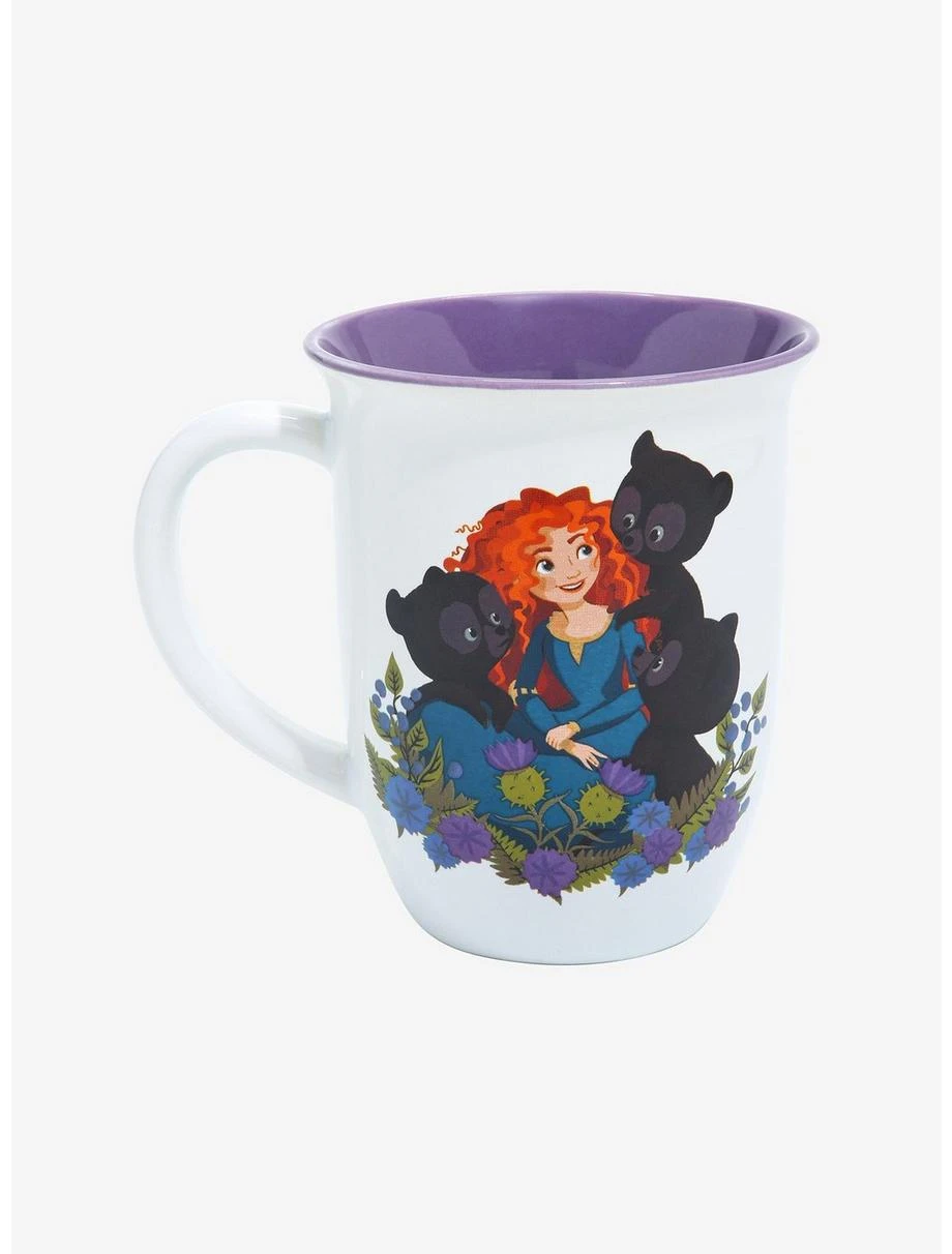 Boxlunch Disney Pixar Brave Merida & DunBroch Bear Cubs Mug 2 Boxlunch Disney Pixar Brave Merida & DunBroch Bear Cubs Mug - Image 2