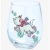 Disney The Aristocats Marie Floral Wine Glass - BoxLunch Exclusive