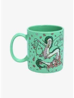 Studio Ghibli Spirited Away Dragon Haku Floral Mug - BoxLunch Exclusive