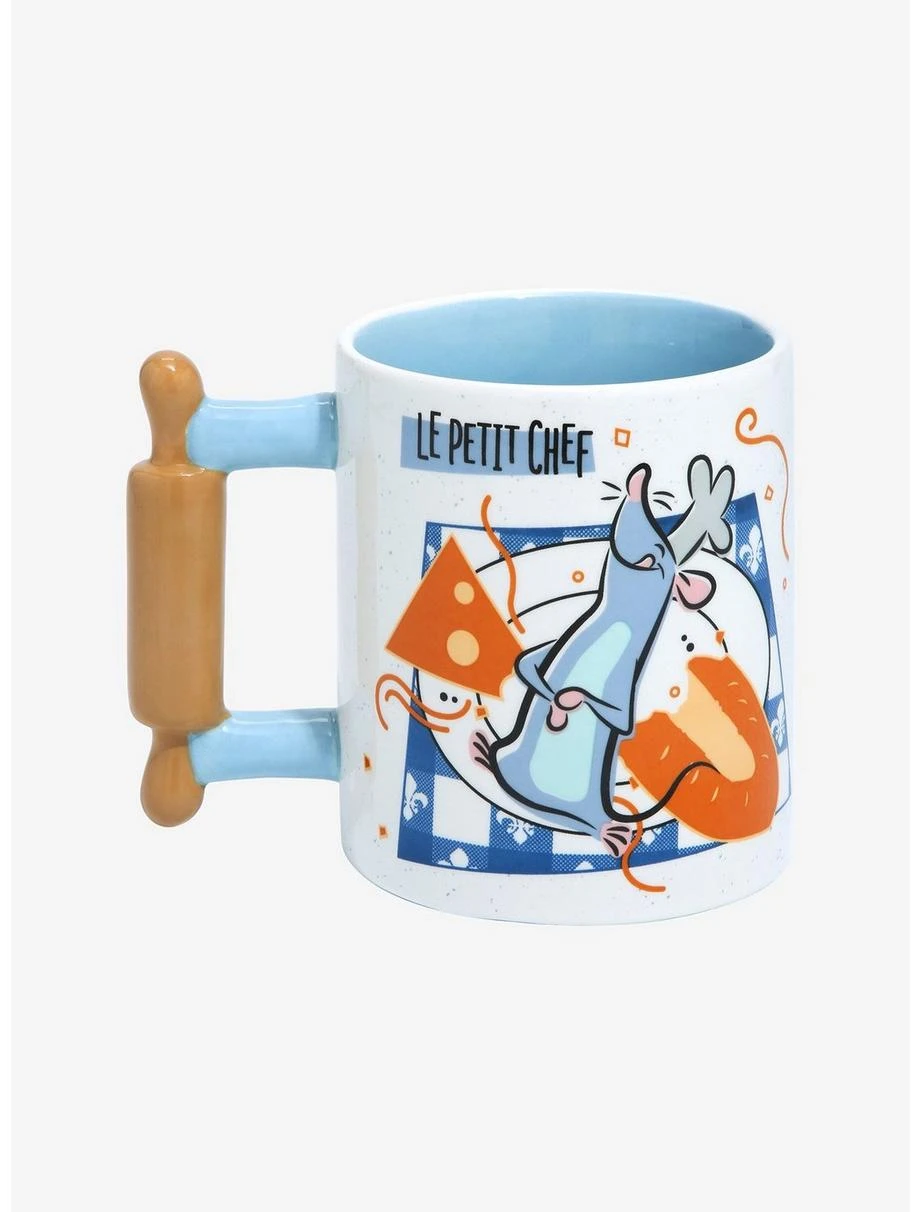 Boxlunch Disney Pixar Ratatouille Le Petit Chef Rolling Pin Handle Mug 1 Boxlunch Disney Pixar Ratatouille Le Petit Chef Rolling Pin Handle Mug