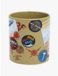 Boxlunch Marvel Thor: Love And Thunder New Asgard Postcard Mug 5 Boxlunch Marvel Thor: Love And Thunder New Asgard Postcard Mug -Boxlunch Store 16928831 av2