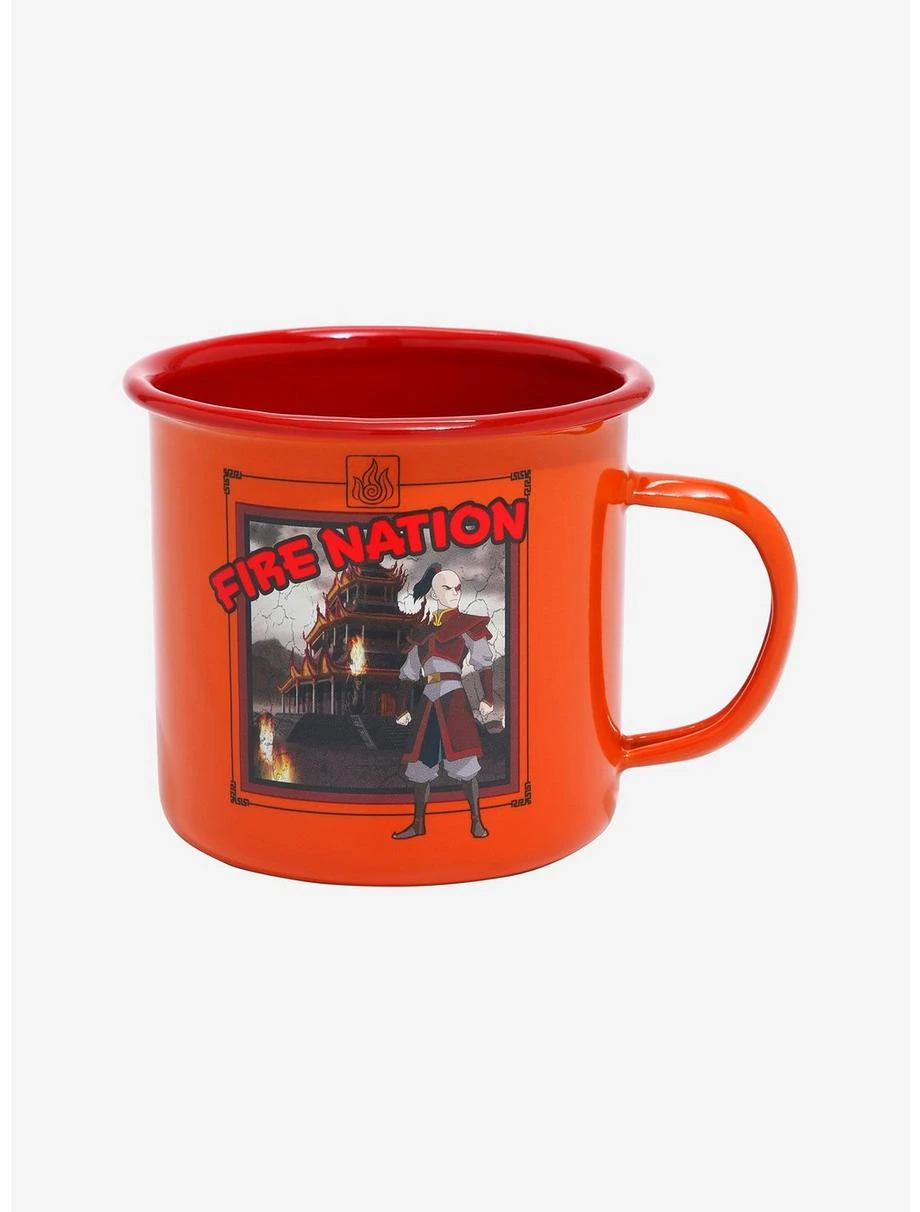 Avatar: The Last Airbender Fire Nation Tin Camper Mug - BoxLunch Exclusive - Image 2