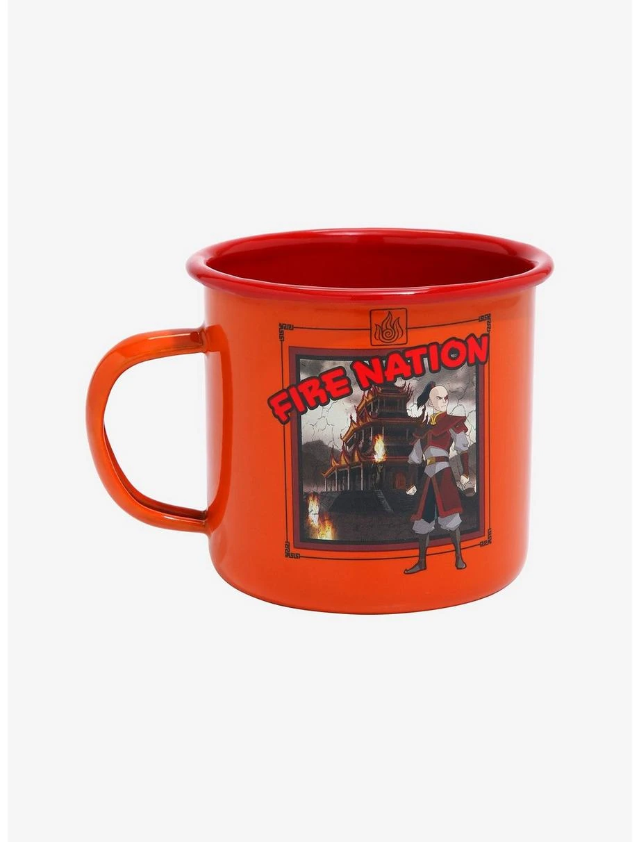Avatar: The Last Airbender Fire Nation Tin Camper Mug - BoxLunch Exclusive