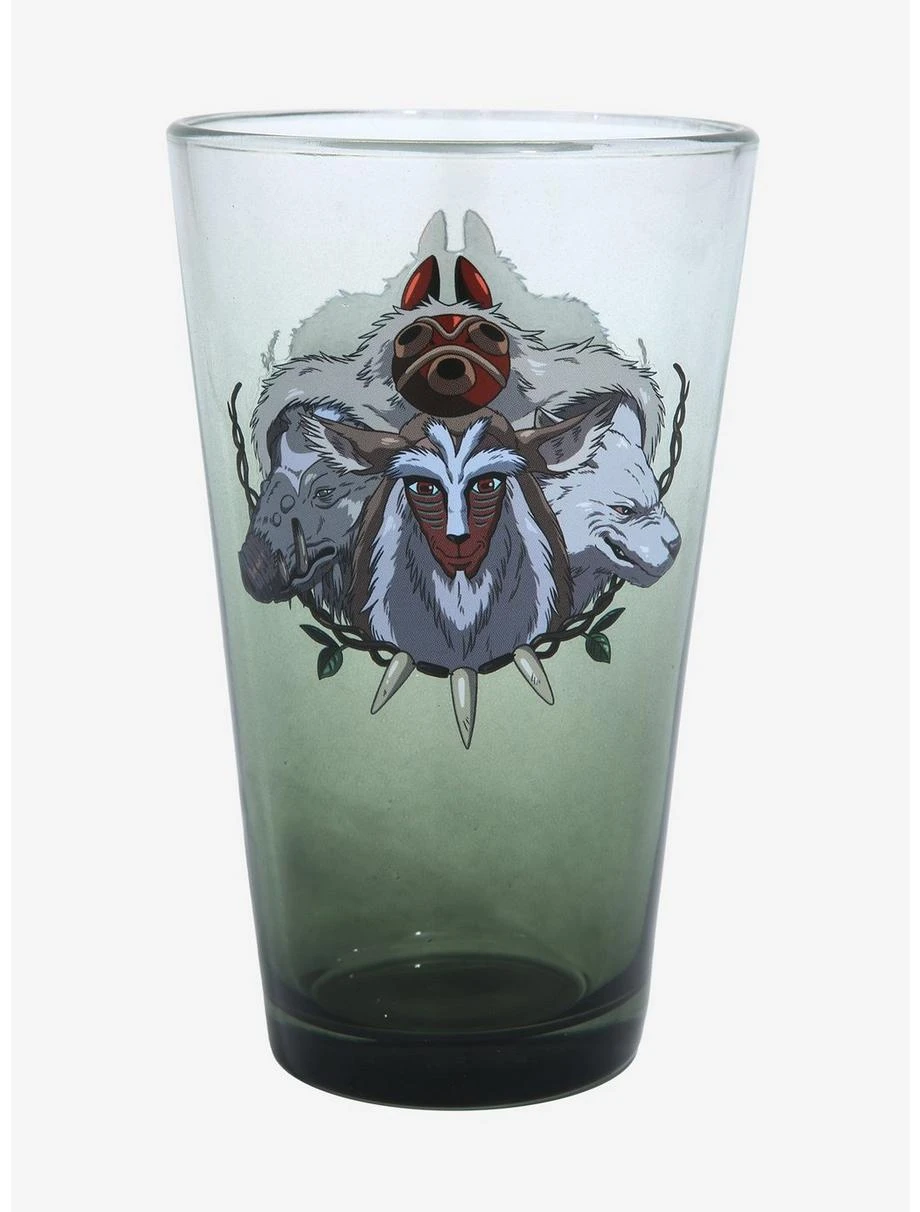 Studio Ghibli Forest Spirit Ombre Pint Glass - BoxLunch Exclusive