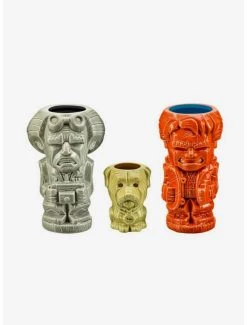Boxlunch 3DRetro Back To The Future Tiki Mug Set