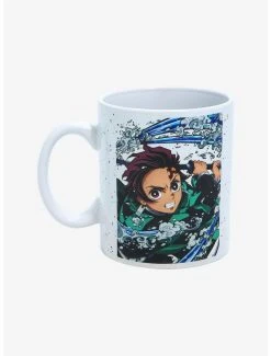 Boxlunch Demon Slayer: Kimetsu No Yaiba Tanjiro Kamado Water Breathing Mug