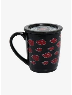 Boxlunch Naruto Shippuden Akatsuki Cloud Mug With Lid -Boxlunch Store 17401514 av1