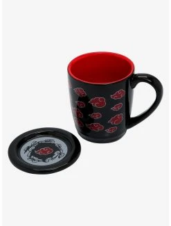 Boxlunch Naruto Shippuden Akatsuki Cloud Mug With Lid -Boxlunch Store 17401514 av2