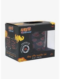 Boxlunch Naruto Shippuden Akatsuki Cloud Mug With Lid -Boxlunch Store 17401514 av3
