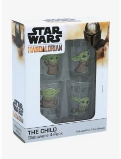 Boxlunch Star Wars The Mandalorian The Child Mini Glass Set -Boxlunch Store 17585155 av3