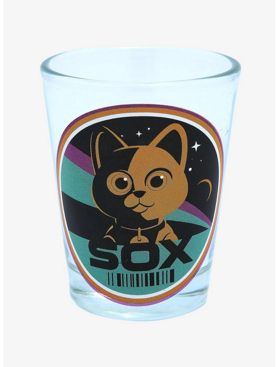 Boxlunch Disney Pixar Lightyear Sox Circle Portrait Mini Glass 1 Boxlunch Disney Pixar Lightyear Sox Circle Portrait Mini Glass