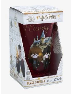 Boxlunch Harry Potter Chibi Trio Pint Glass 3 Boxlunch Harry Potter Chibi Trio Pint Glass -Boxlunch Store 17670033 av1