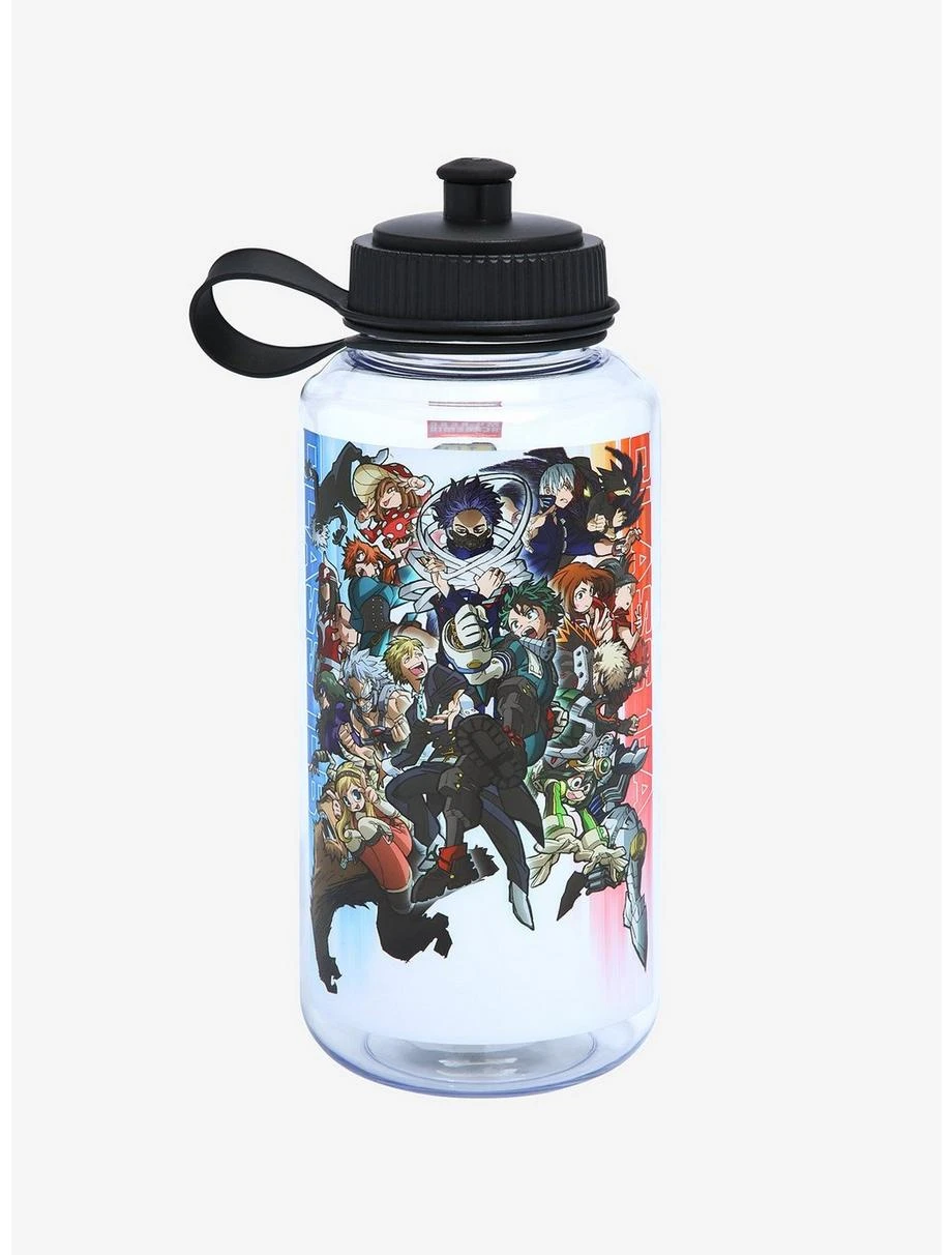 Boxlunch My Hero Academia U.A. High School Classes 1-A & 1-B Water Bottle