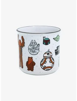 Boxlunch Star Wars Minimalist Portraits Allover Print Camper Mug -Boxlunch Store 17863610 av2