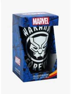 Boxlunch Marvel Black Panther Wakanda Forever Pint Glass 3 Boxlunch Marvel Black Panther Wakanda Forever Pint Glass -Boxlunch Store 17863638 av1
