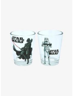 Boxlunch Star Wars Classic Characters Mini Glass Set 6 Boxlunch Star Wars Classic Characters Mini Glass Set -Boxlunch Store 17868462 av2