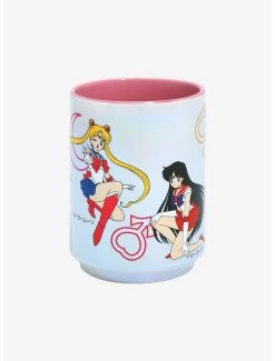 Boxlunch Sailor Moon Character Portraits Iridescent Teacup