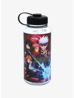Boxlunch Jujutsu Kaisen Title Group Poster Water Bottle