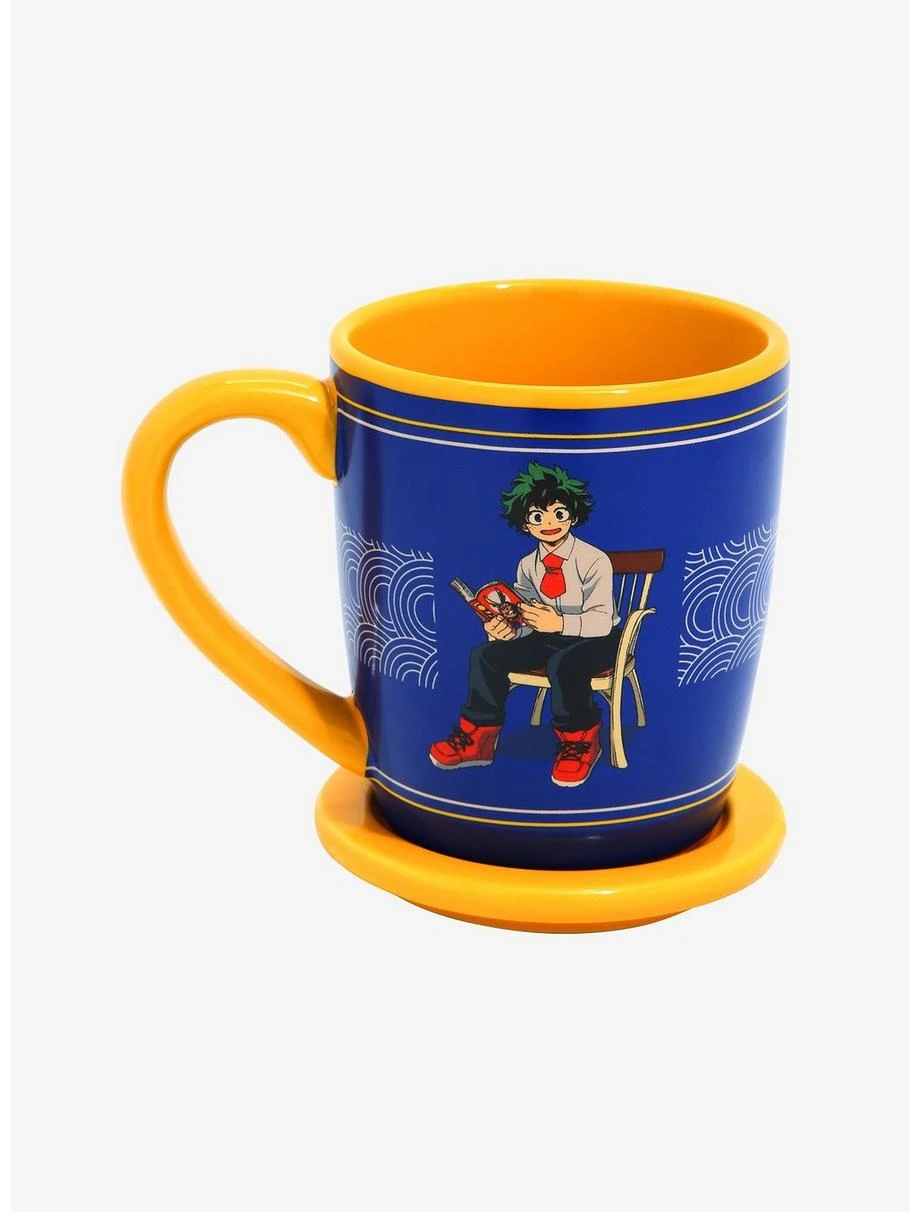 Boxlunch My Hero Academia Deku & Bakugo Mug With Coaster Lid 1 Boxlunch My Hero Academia Deku & Bakugo Mug With Coaster Lid