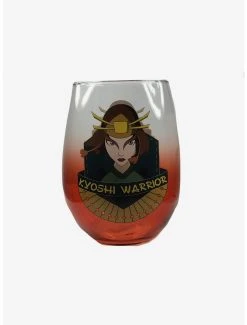 Boxlunch Avatar: The Last Airbender Kyoshi Warrior Stemless Glass