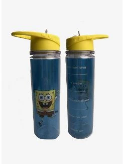 Boxlunch Spongebob Squarepants Measurement Water Bottle