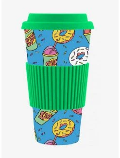 Boxlunch The Simpsons Bamboo Travel Mug