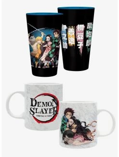 Boxlunch Demon Slayer: Kimetsu No Yaiba Glass And Mug
