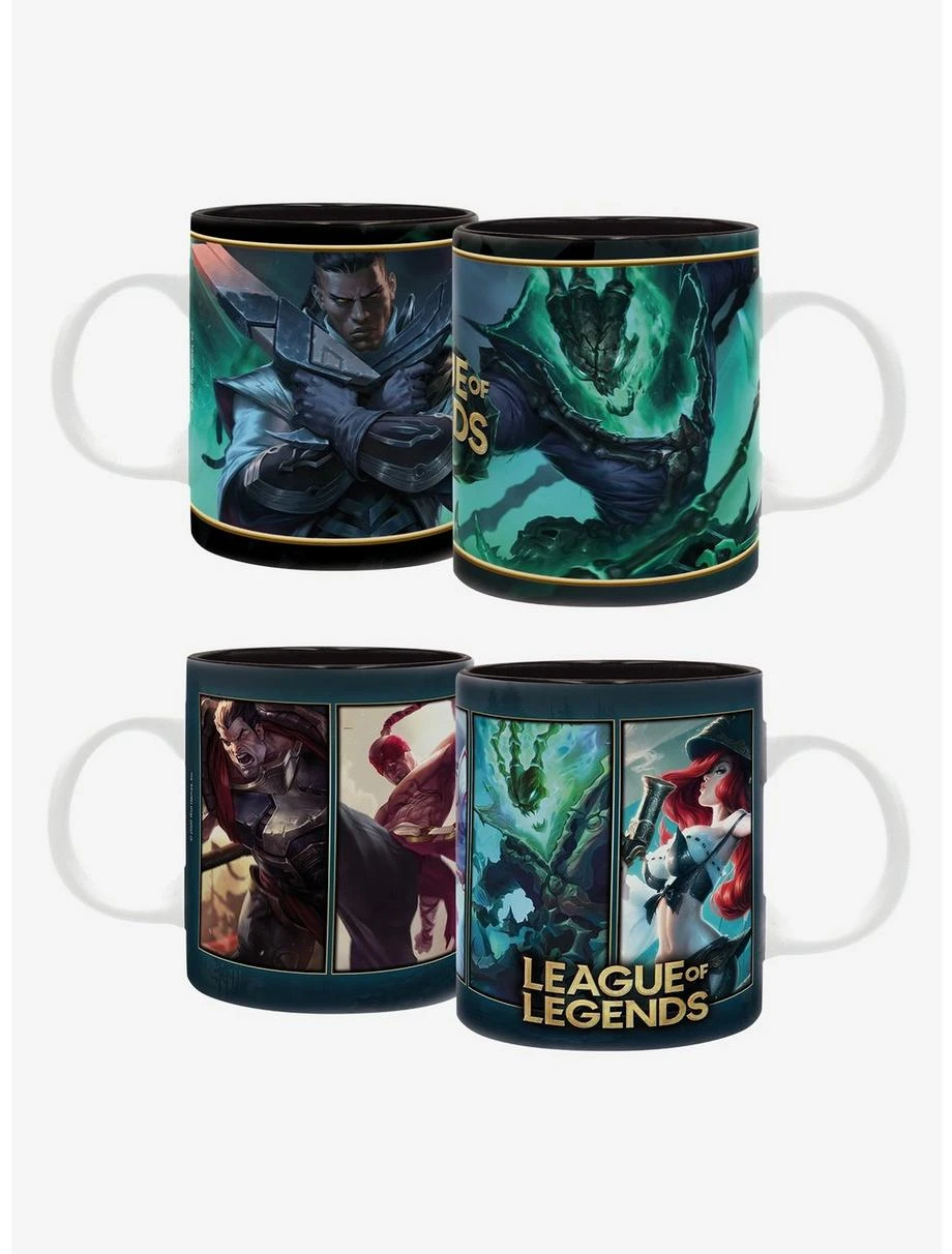 Boxlunch League Of Legends Mugs Set 1 Boxlunch League Of Legends Mugs Set